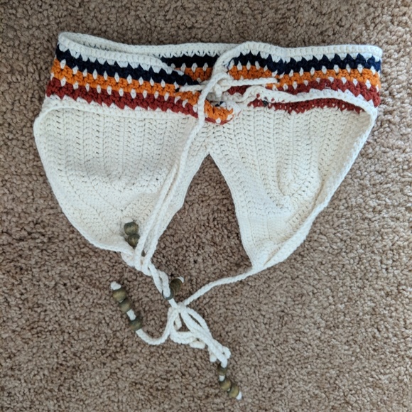 white crochet top - Picture 2 of 2